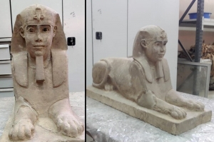 ეგვიპტეში სფინქსის ახალი ქანდაკება აღმოაჩინეს