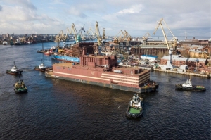რუსეთმა ატომური ელექტროსადგურიანი ხომალდი ზღვაში გაუშვა