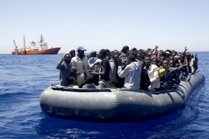 იტალიისა და ლიბიის სანაპირო დაცვამ ათასობით მიგრანტი გადაარჩინა