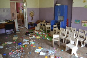 გურჯაანის სოფელ შაშიანში საბავშვო ბაღი სავარაუდოდ არასრულწლოვნებმა დაარბიეს