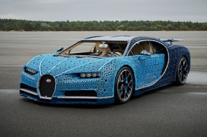 „ლეგოს“ ფიგურებით შექმნილი Bugatti Chiron