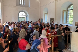 ჰერეთში სოფელ ქოთოქლოს ეკლესიაში 120 წლის შემდეგ წირვა-ლოცვა განახლდა