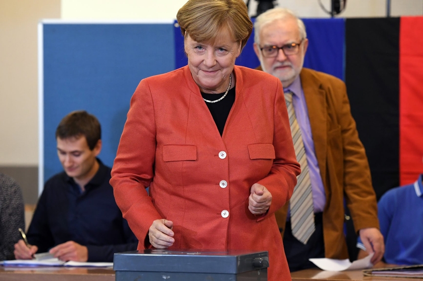 გერმანიის ბუნდესტაგის არჩევნებში ქრისტიან-დემოკრატიულმა კავშირმა გაიმარჯვა