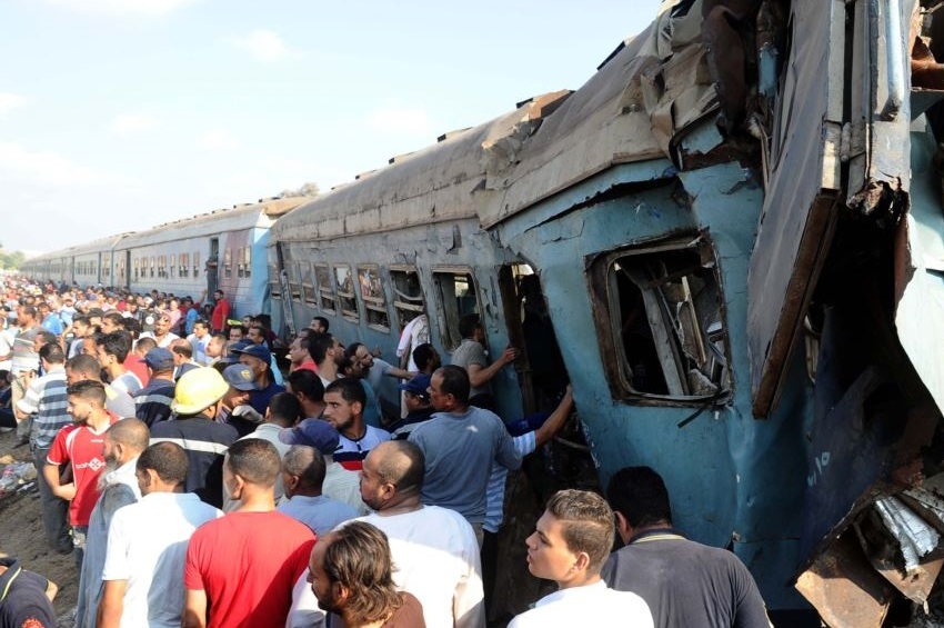 ეგვიპტეში მატარებლის ავარიას 40-ზე მეტი ადამიანი ემსხვერპლა