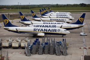 Ryanair-ი ევროპაში ფრენებს 20%-ით შეამცირებს